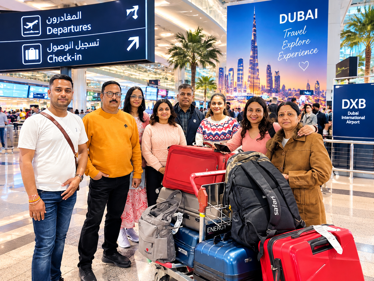 Dubai Airport – Customer Group Travel Experience