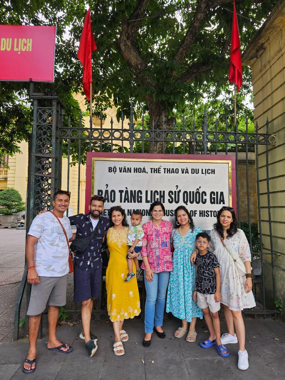 Vietnam Family Group Tour – National Museum of History